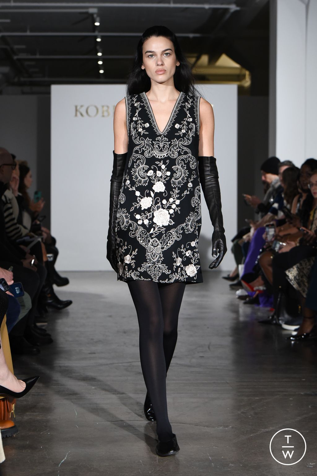 Fashion Week New York Fall/Winter 2024 look 25 de la collection Kobi Halperin womenswear