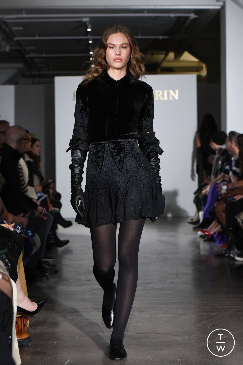 Fashion Week New York Fall/Winter 2024 look 28 de la collection Kobi Halperin womenswear