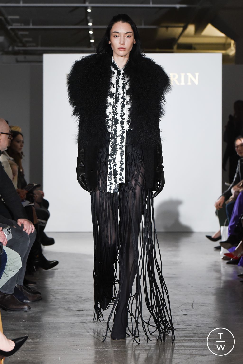 Fashion Week New York Fall/Winter 2024 look 30 de la collection Kobi Halperin womenswear