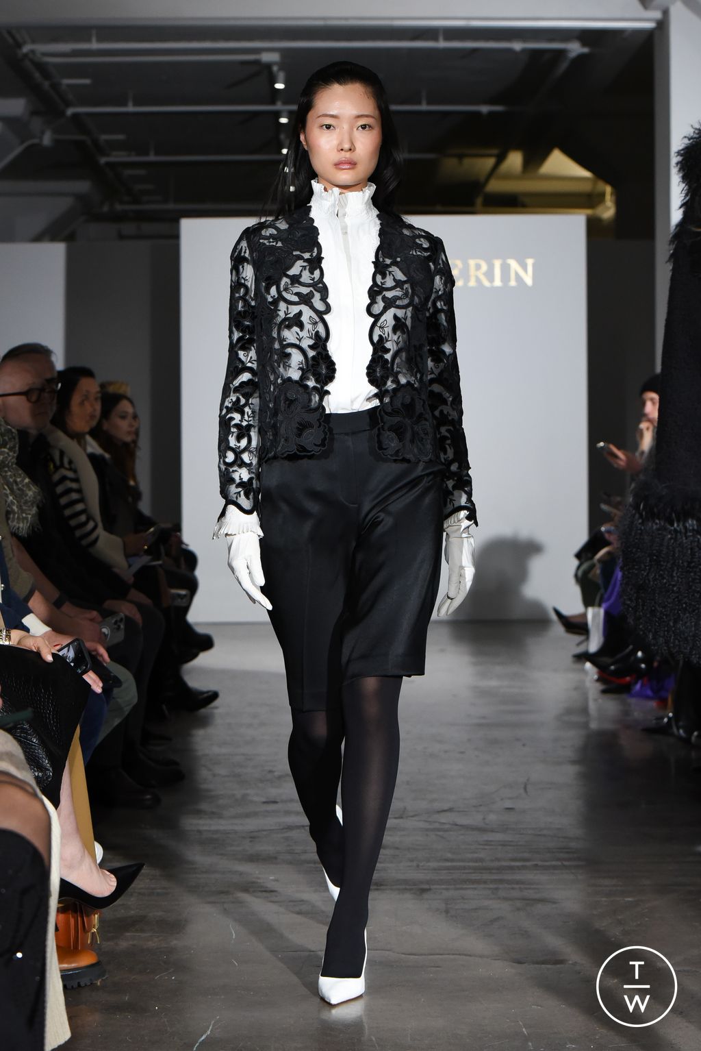 Fashion Week New York Fall/Winter 2024 look 33 from the Kobi Halperin collection womenswear