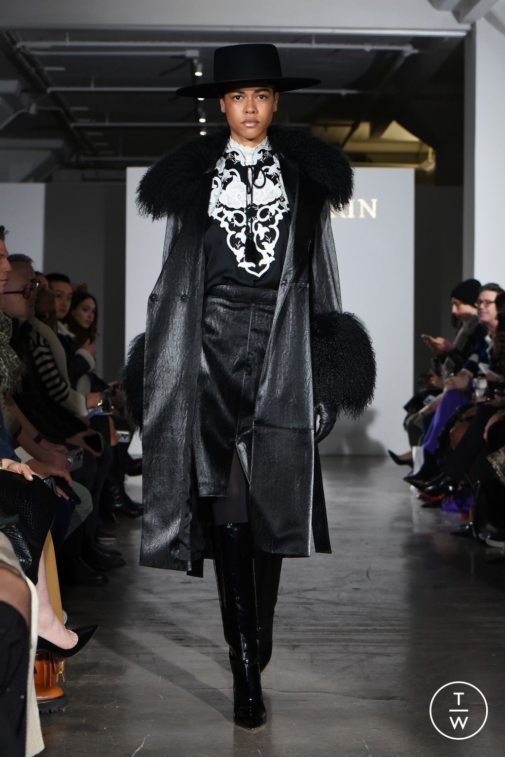 Fashion Week New York Fall/Winter 2024 look 34 de la collection Kobi Halperin womenswear