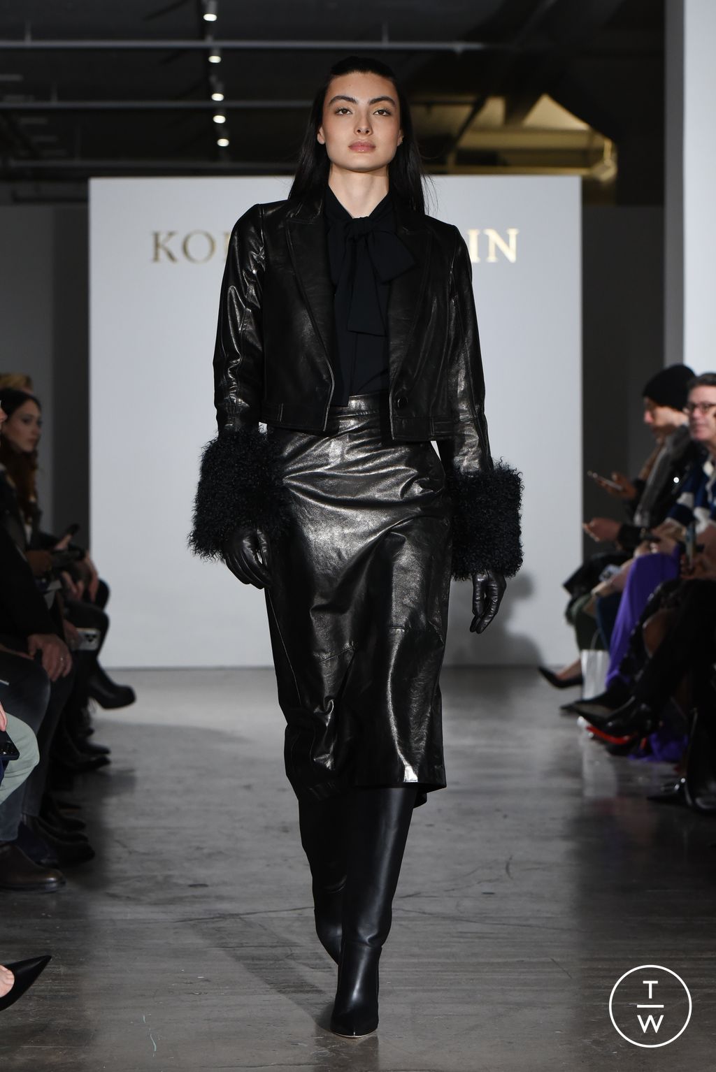 Fashion Week New York Fall/Winter 2024 look 41 from the Kobi Halperin collection 女装