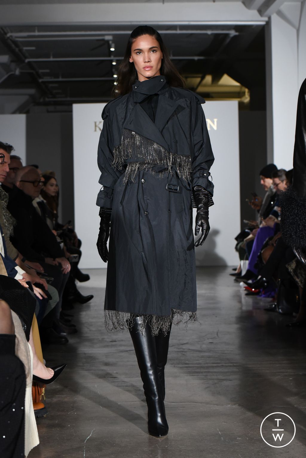 Fashion Week New York Fall/Winter 2024 look 43 from the Kobi Halperin collection womenswear