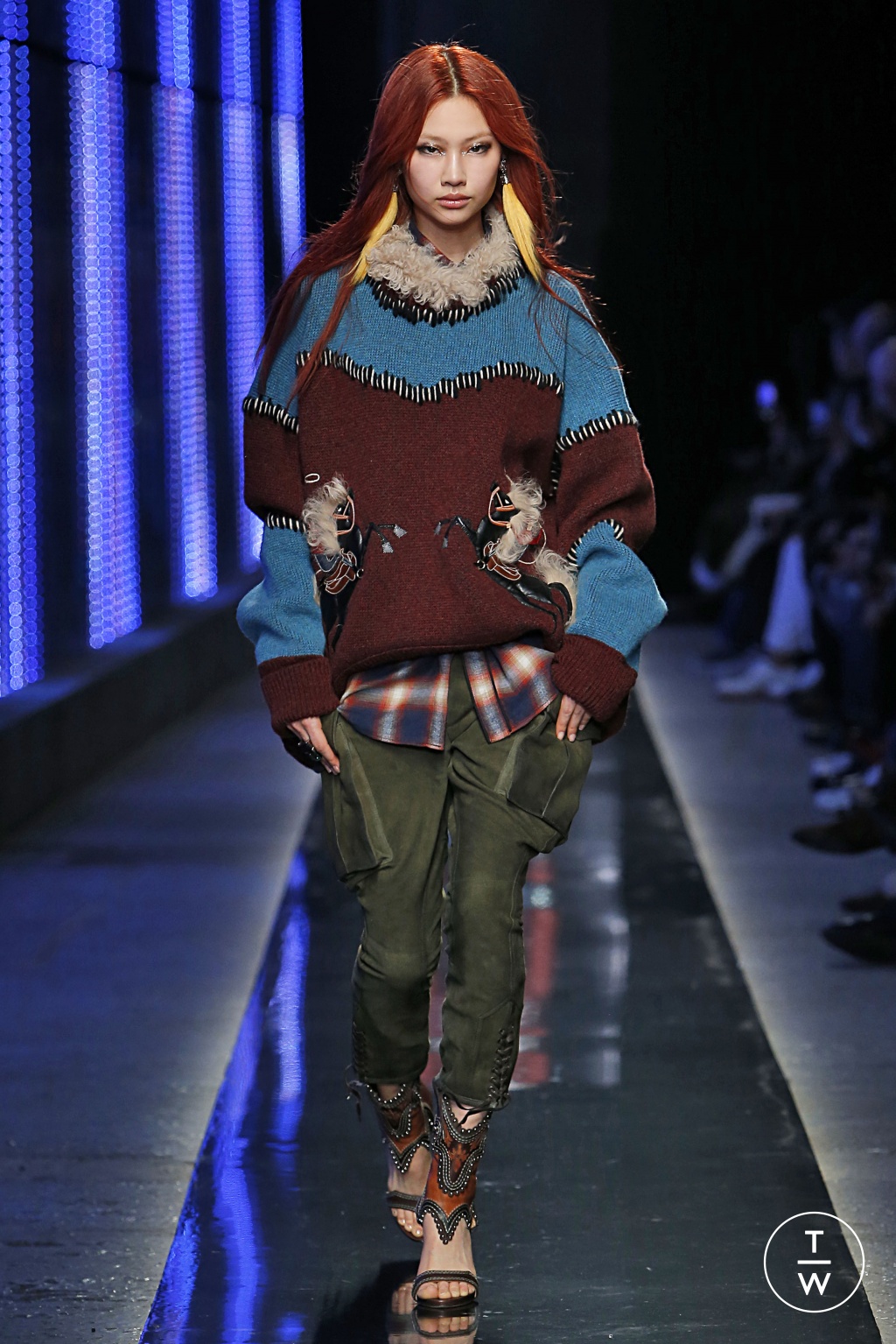 Fashion Week Milan Fall/Winter 2018 look 32 from the Dsquared2 collection womenswear
