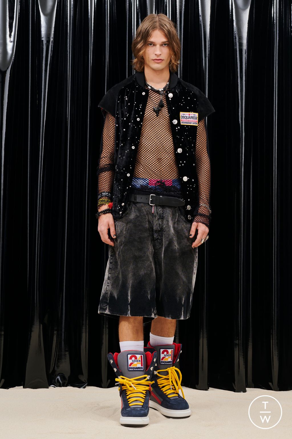 Fashion Week Milan Resort 2023 look 24 de la collection Dsquared2 menswear