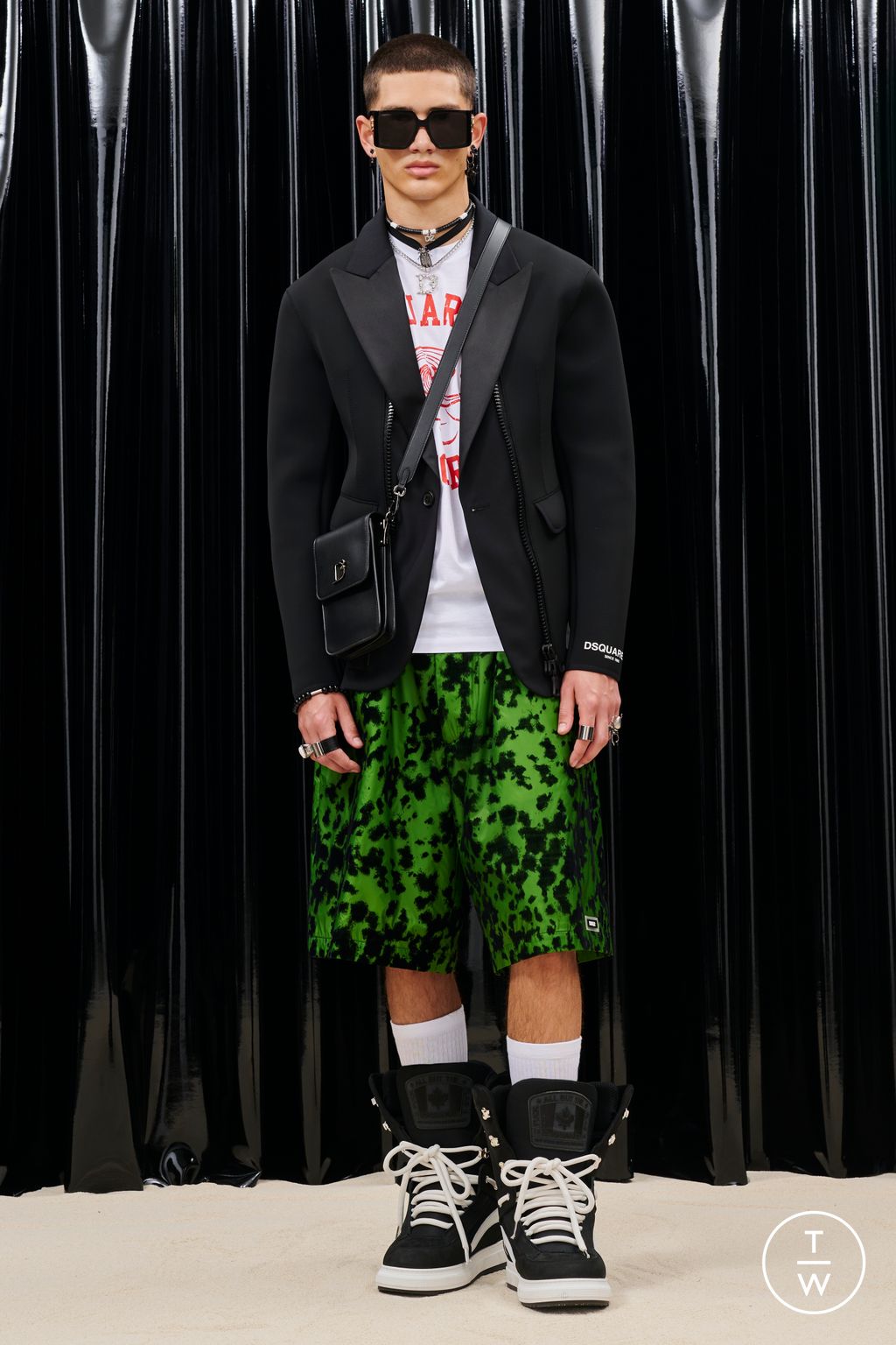 Fashion Week Milan Resort 2023 look 29 from the Dsquared2 collection menswear