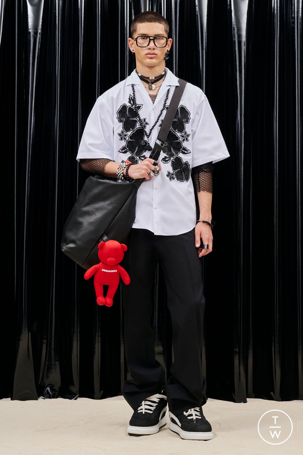 Fashion Week Milan Resort 2023 look 31 from the Dsquared2 collection 男装