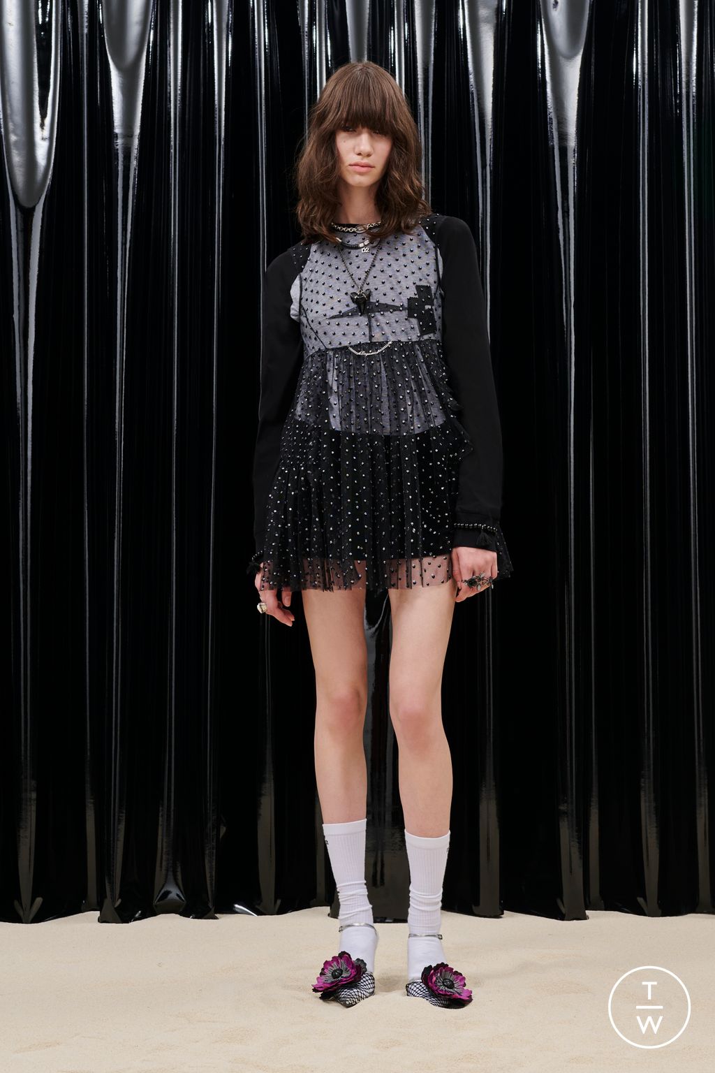 Fashion Week Milan Resort 2023 look 13 from the Dsquared2 collection 女装