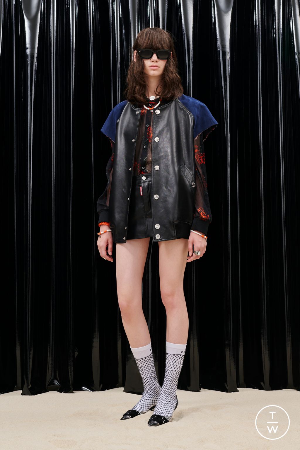 Fashion Week Milan Resort 2023 look 24 from the Dsquared2 collection womenswear