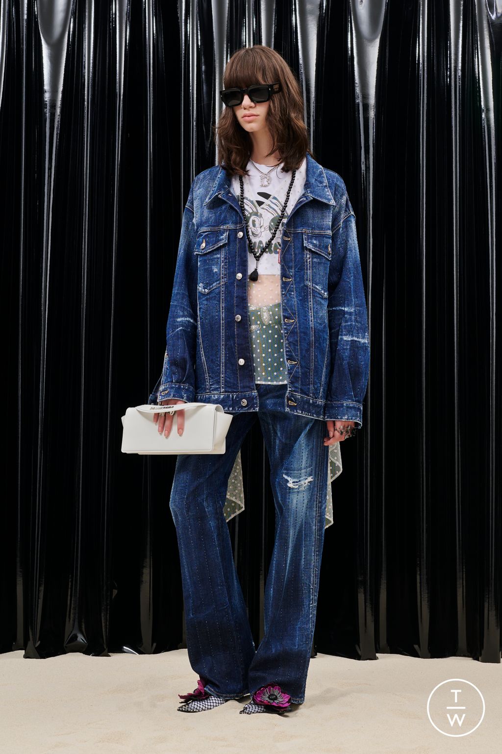 Fashion Week Milan Resort 2023 look 26 from the Dsquared2 collection 女装