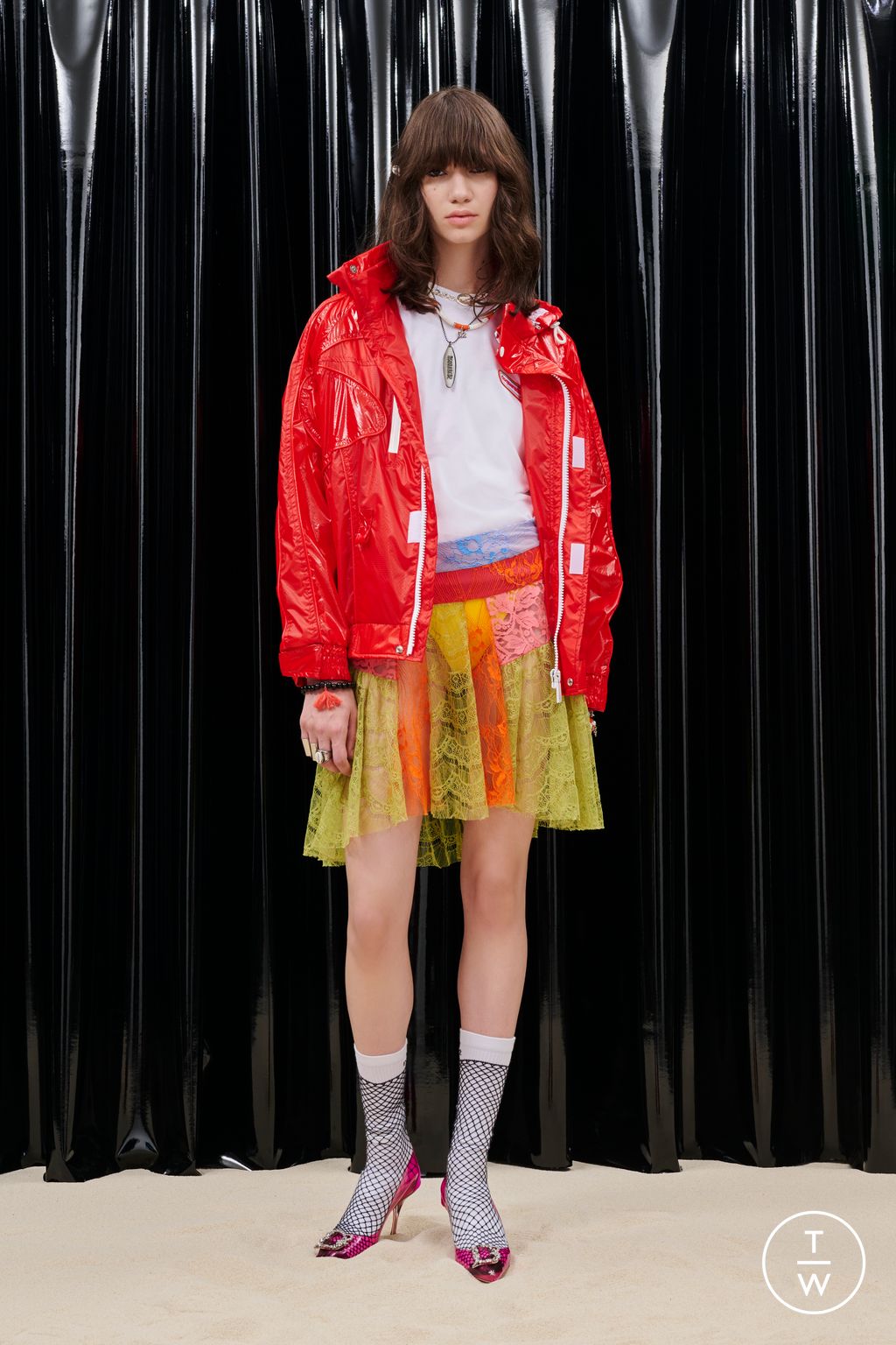 Fashion Week Milan Resort 2023 look 30 from the Dsquared2 collection 女装