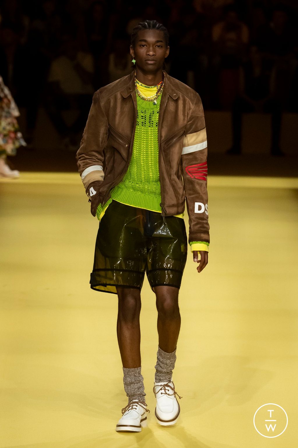 Fashion Week Milan Spring/Summer 2023 look 19 from the Dsquared2 collection 男装