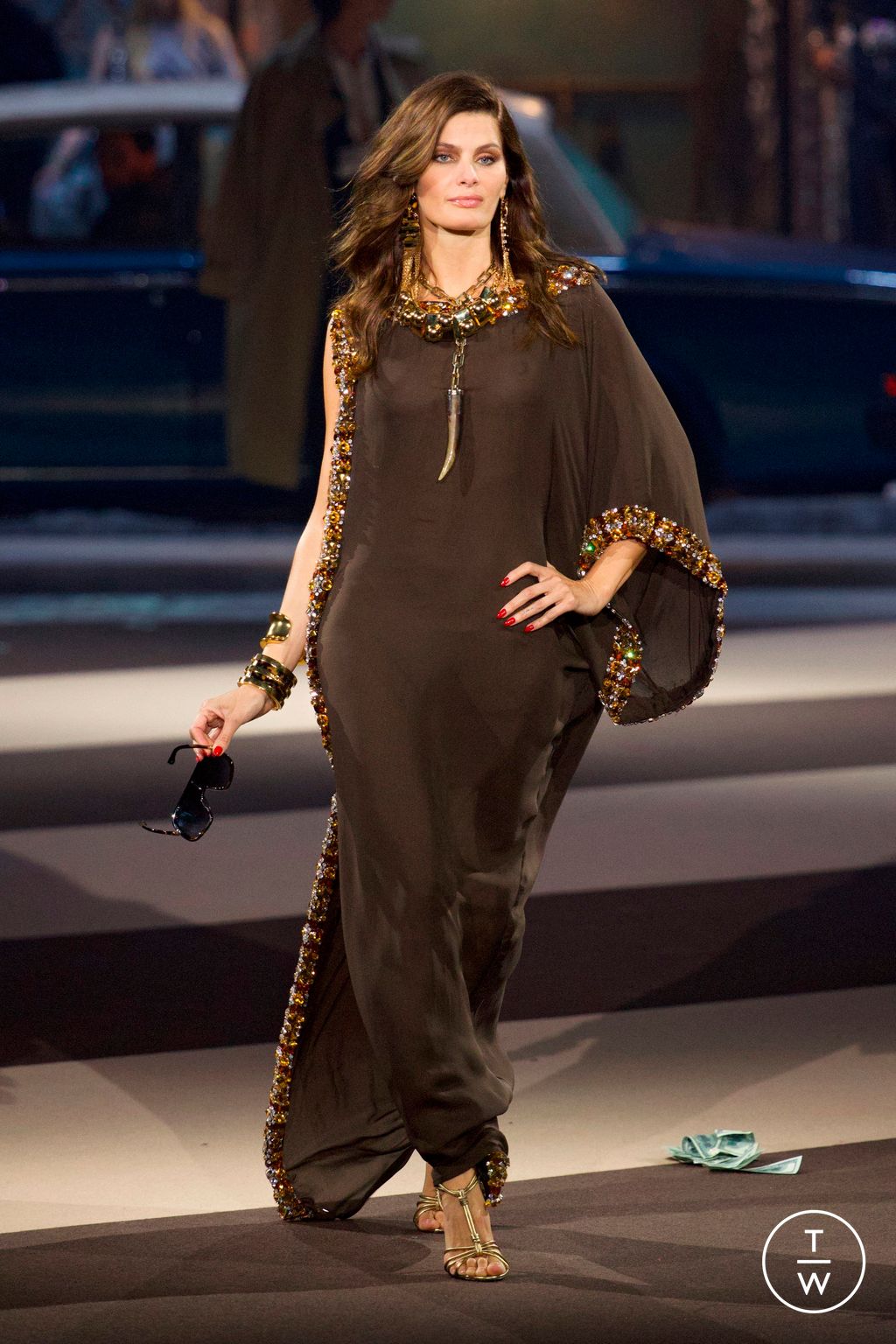 Fashion Week Milan Fall/Winter 2025 look 39 from the Dsquared2 collection 女装