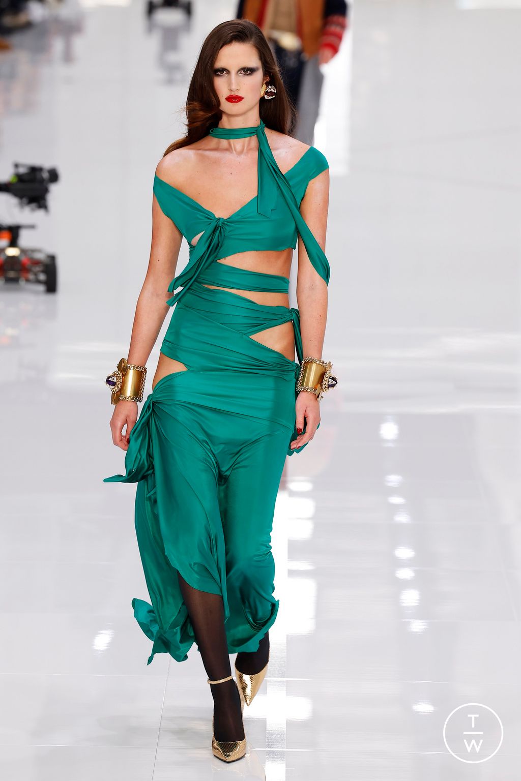 Fashion Week Milan Fall/Winter 2024 look 12 de la collection Dsquared2 menswear