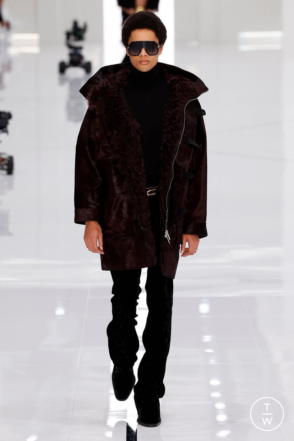 Fashion Week Milan Fall/Winter 2024 look 26 from the Dsquared2 collection 男装