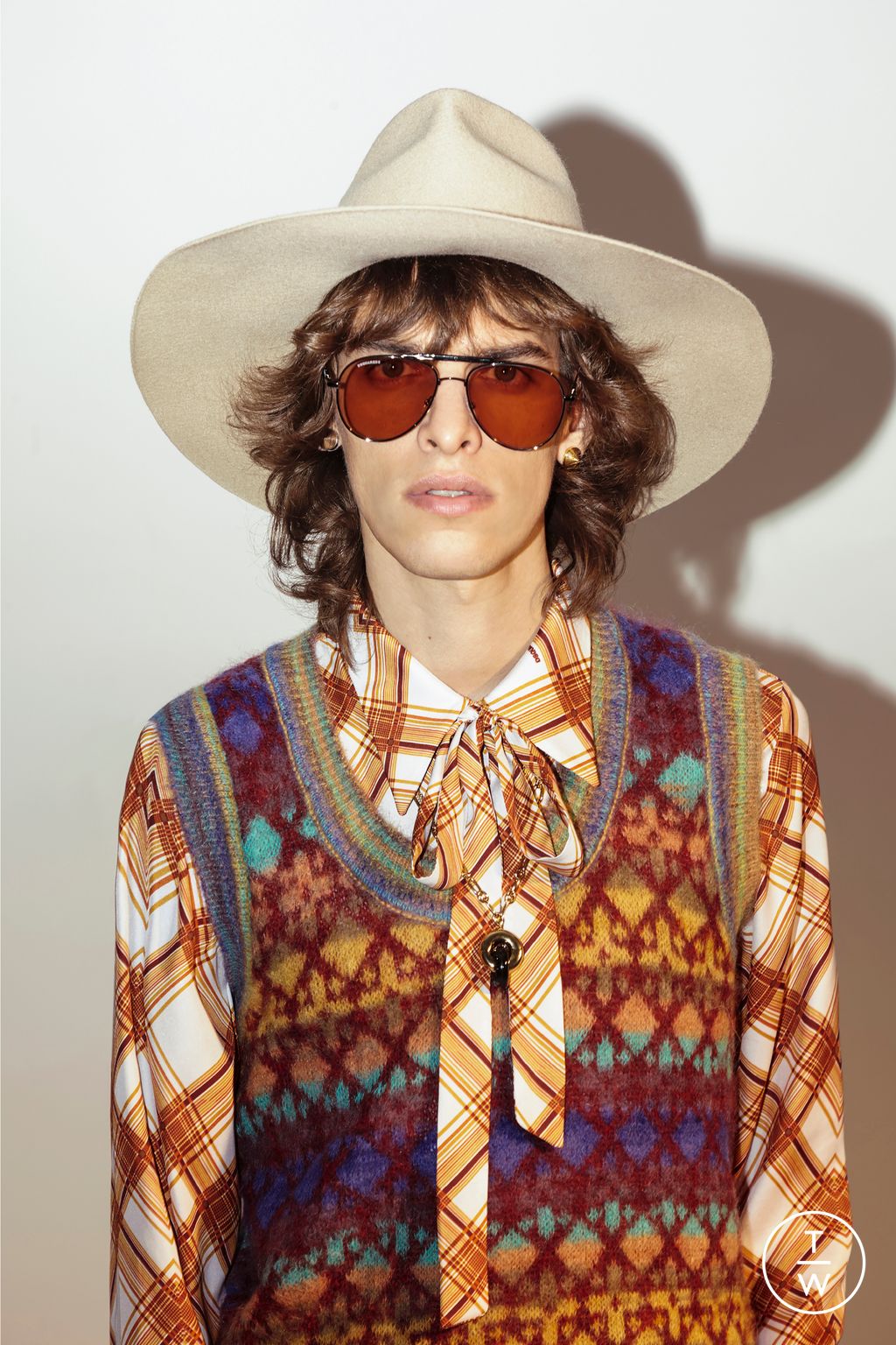 Fashion Week Milan Pre-Fall 2023 look 1 from the Dsquared2 collection 男装