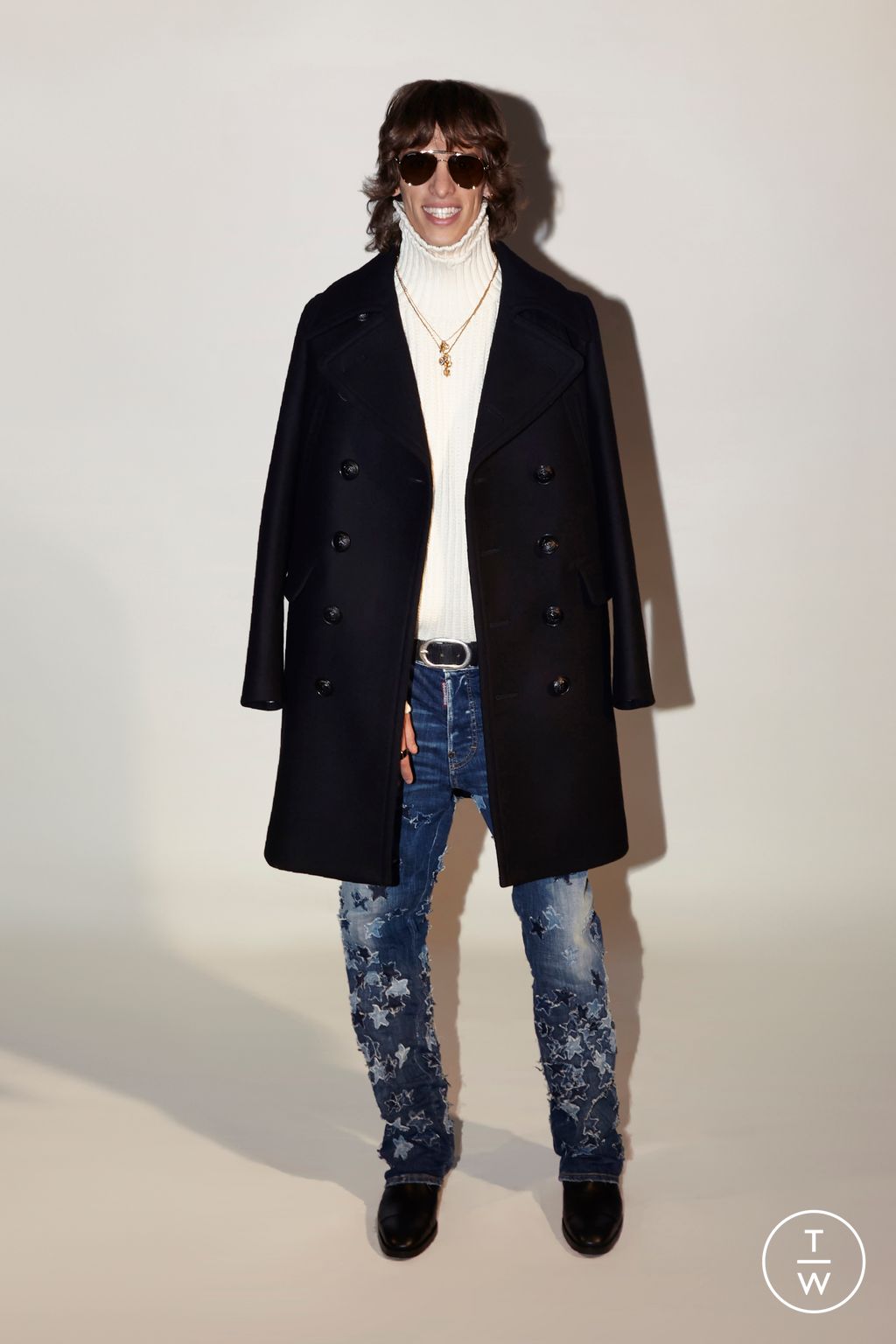 Fashion Week Milan Pre-Fall 2023 look 17 from the Dsquared2 collection 男装