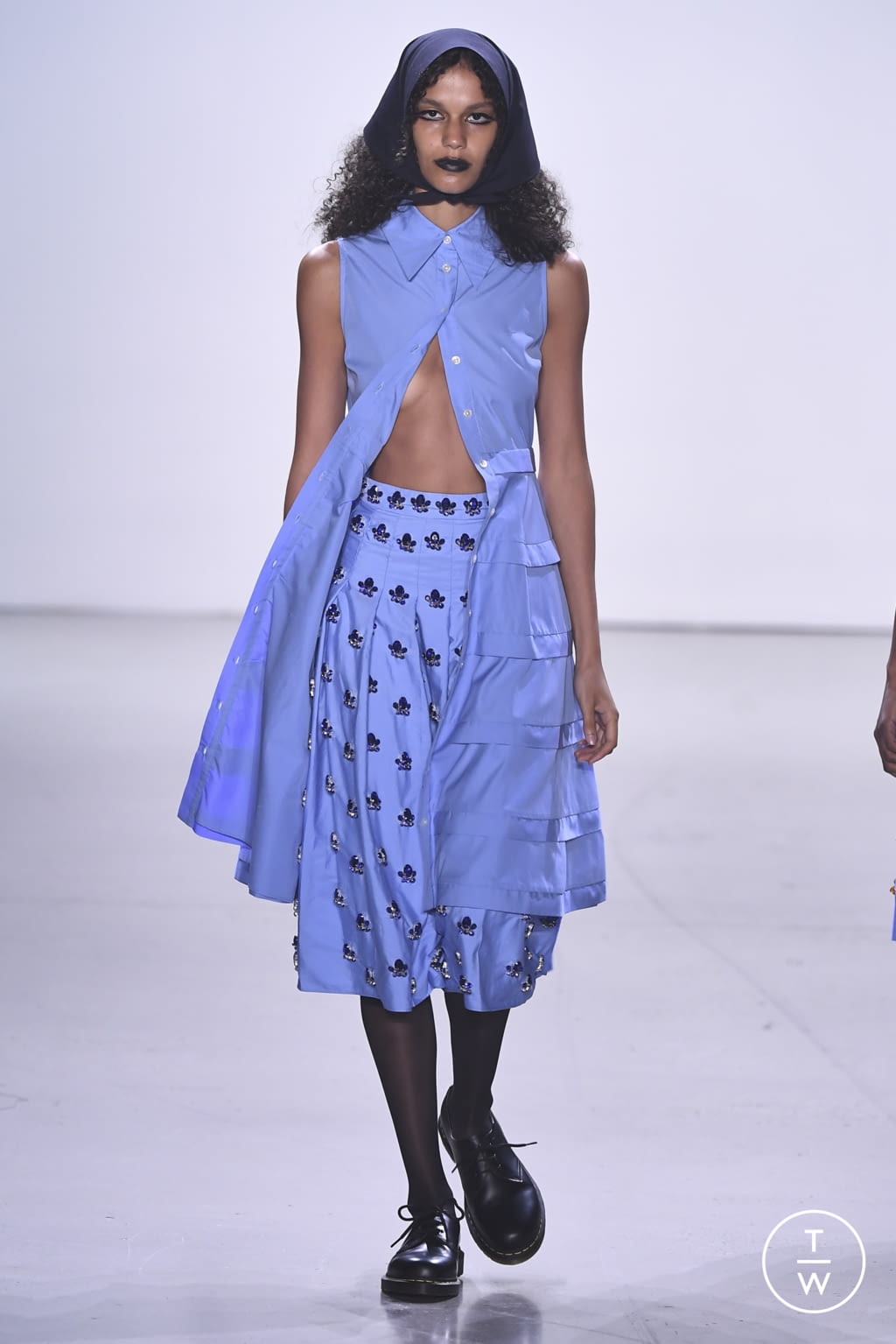 Fashion Week New York Spring/Summer 2022 look 18 from the Duncan collection 女装