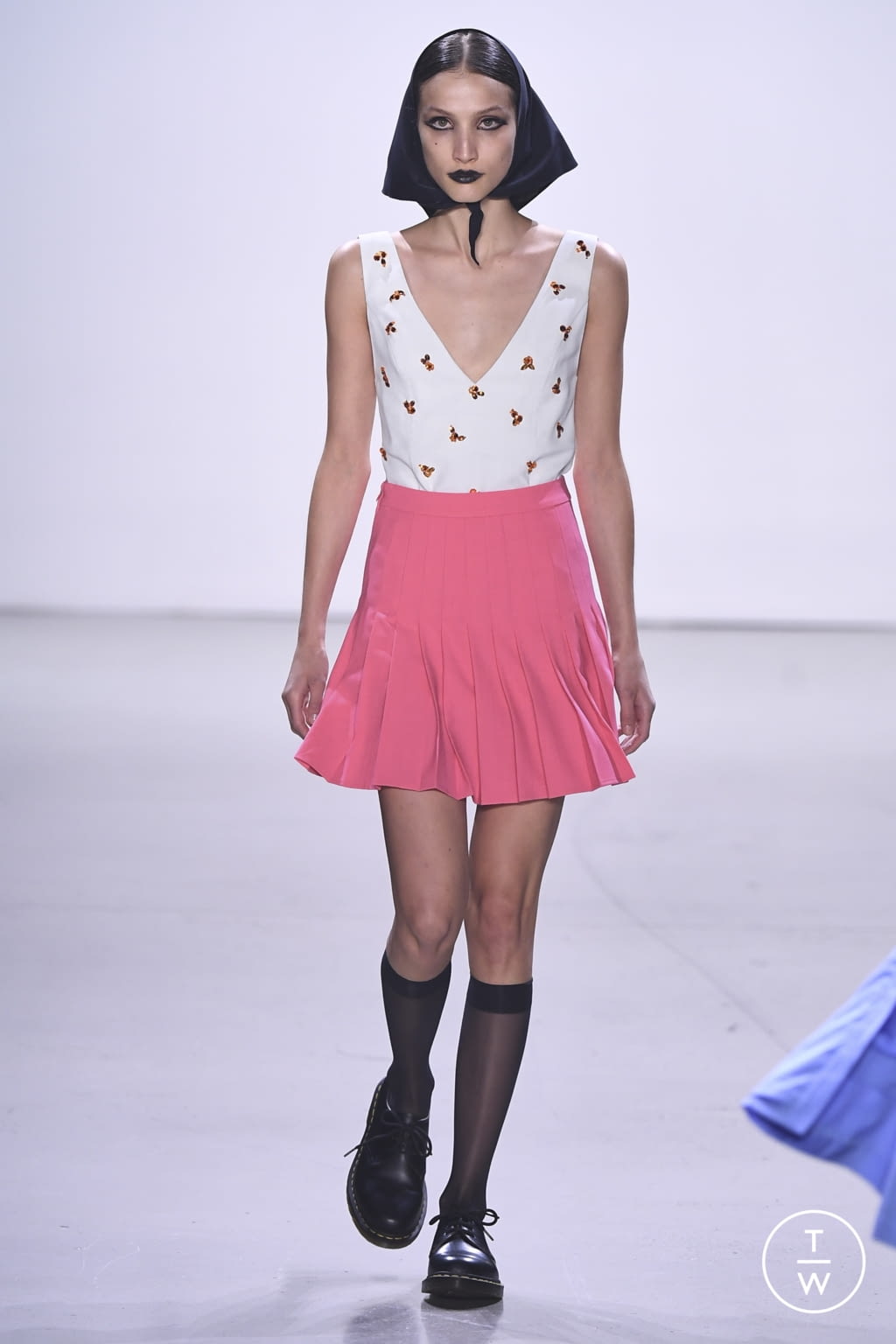 Fashion Week New York Spring/Summer 2022 look 19 from the Duncan collection 女装