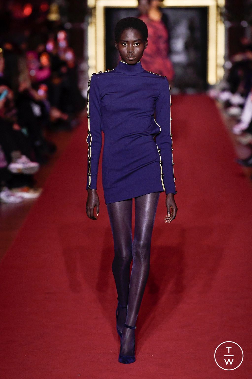 Fashion Week Paris Fall/Winter 2023 look 9 from the Dundas collection womenswear