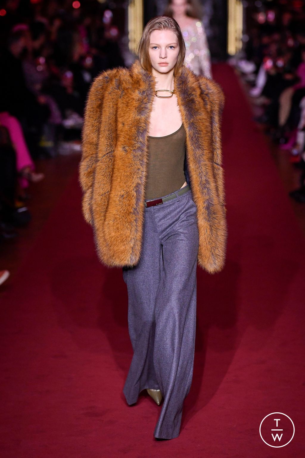 Fashion Week Paris Fall/Winter 2023 look 17 from the Dundas collection womenswear