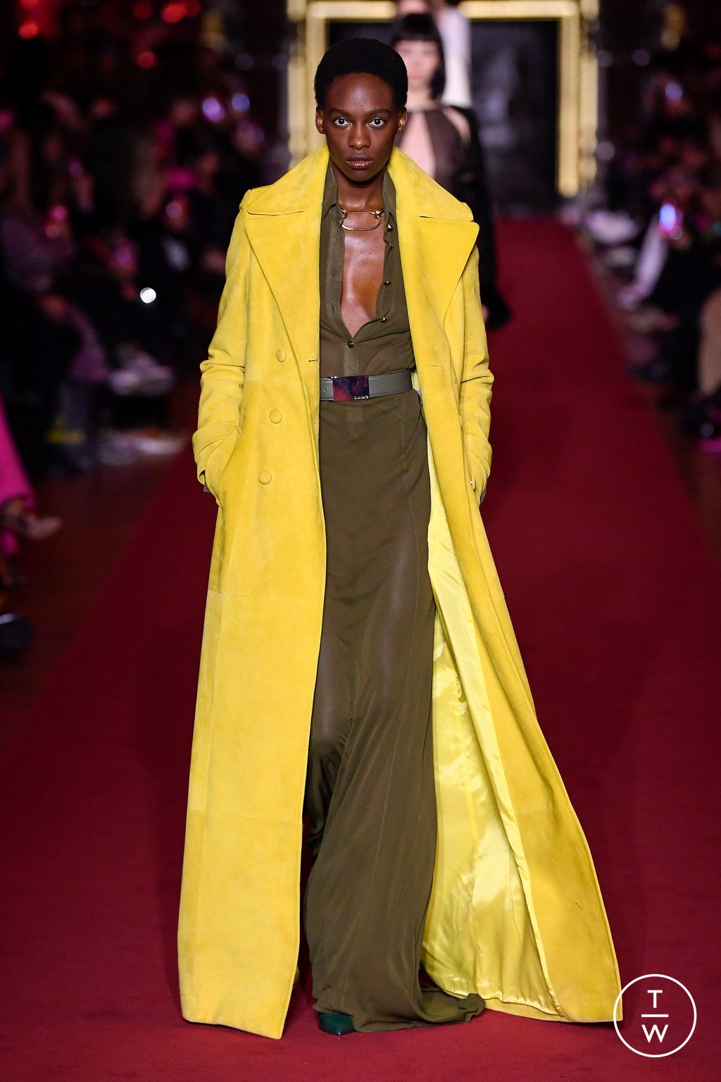 Fashion Week Paris Fall/Winter 2023 look 21 from the Dundas collection 女装