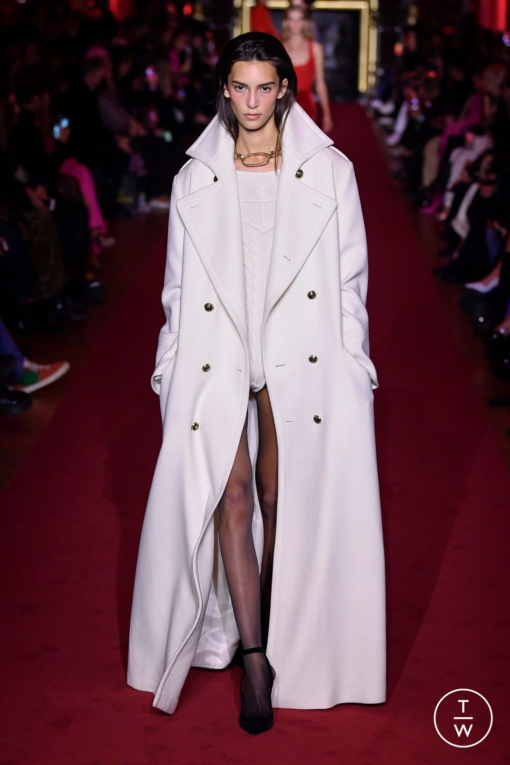 Fashion Week Paris Fall/Winter 2023 look 28 de la collection Dundas womenswear