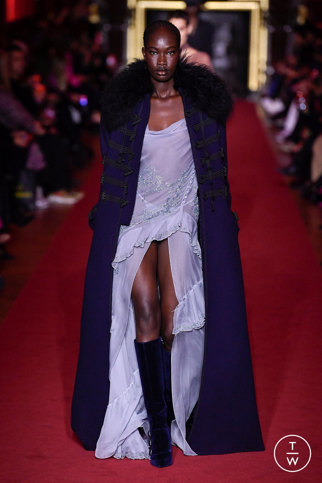 Fashion Week Paris Fall/Winter 2023 look 47 de la collection Dundas womenswear