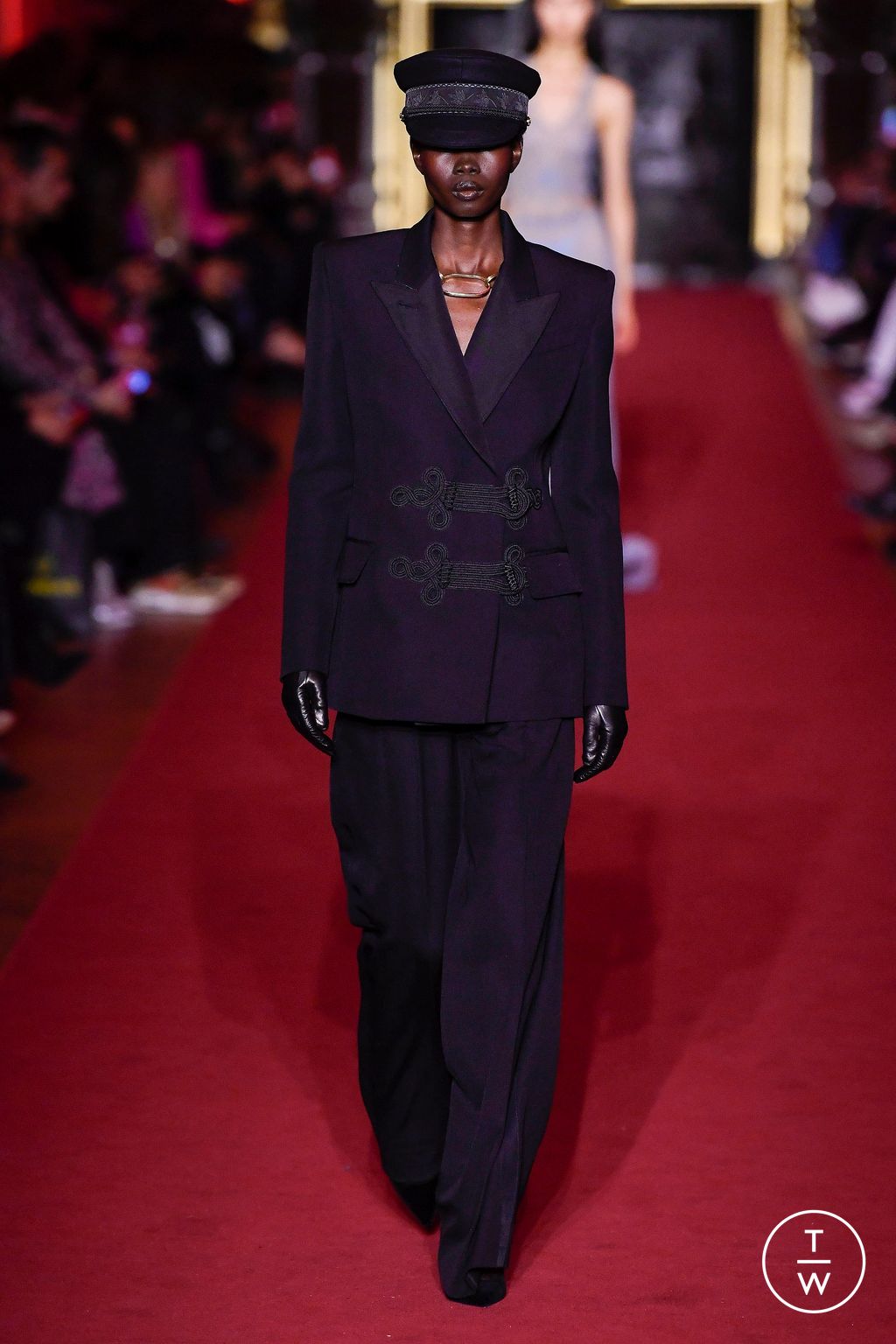 Fashion Week Paris Fall/Winter 2023 look 49 from the Dundas collection 女装
