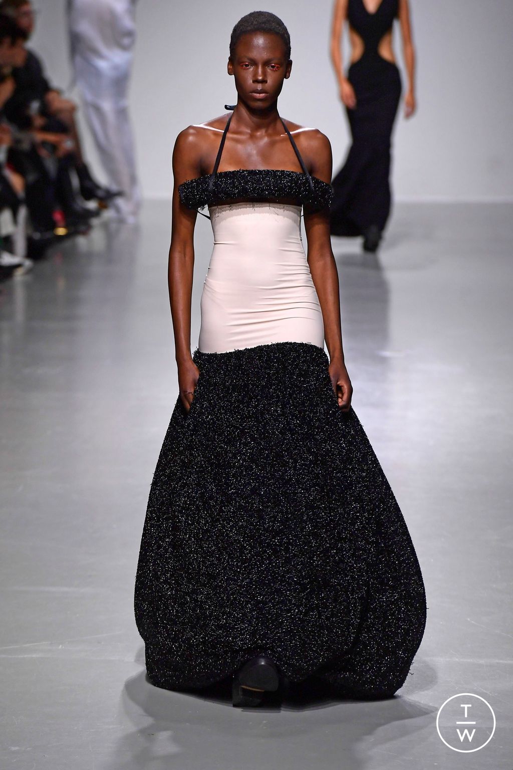 Fashion Week Paris Spring/Summer 2024 look 45 from the Duran Lantink collection womenswear