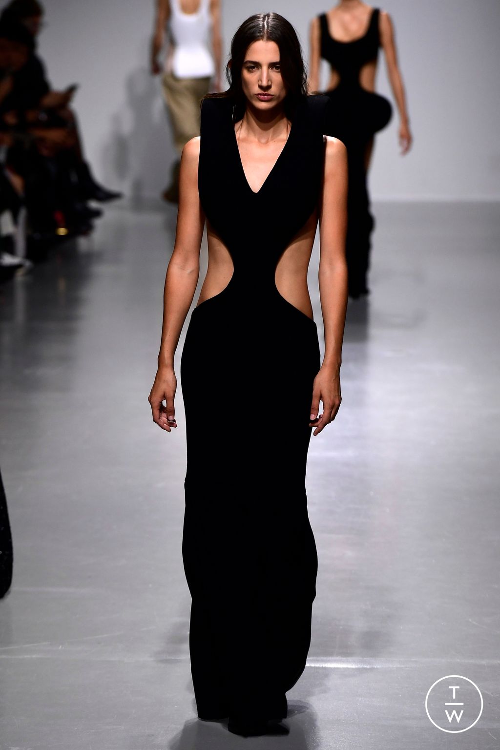 Fashion Week Paris Spring/Summer 2024 look 46 from the Duran Lantink collection womenswear