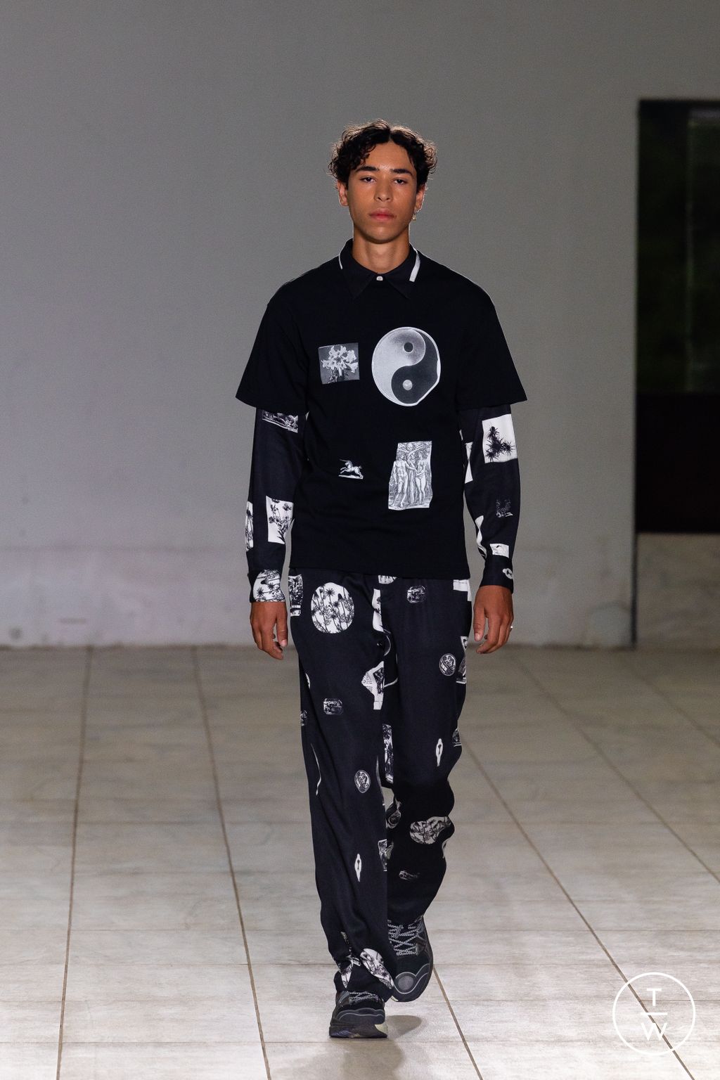 Fashion Week Florence - Pitti Spring/Summer 2023 look 6 from the LI-NING + SOULLAND collection 男装