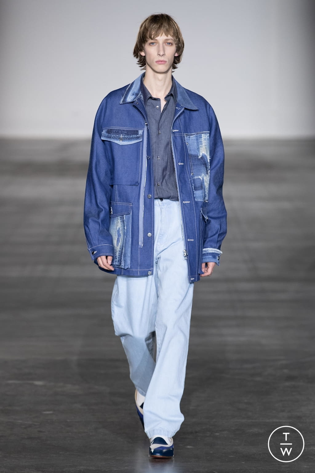 Fashion Week London Fall/Winter 2020 look 26 from the E. Tautz collection menswear