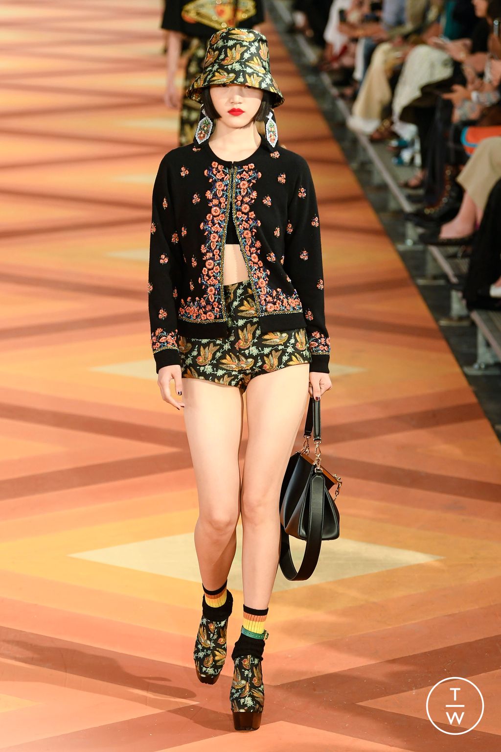 Fashion Week Milan Spring/Summer 2023 look 38 from the Etro collection womenswear