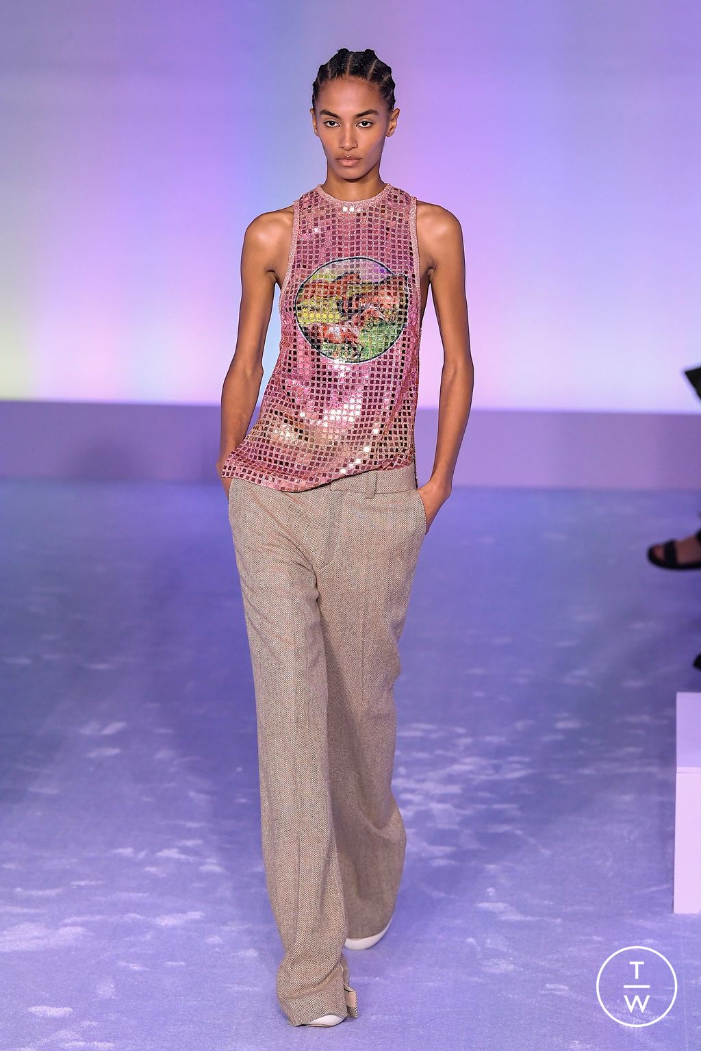 Fashion Week New York Spring/Summer 2023 look 2 de la collection Brandon Maxwell womenswear