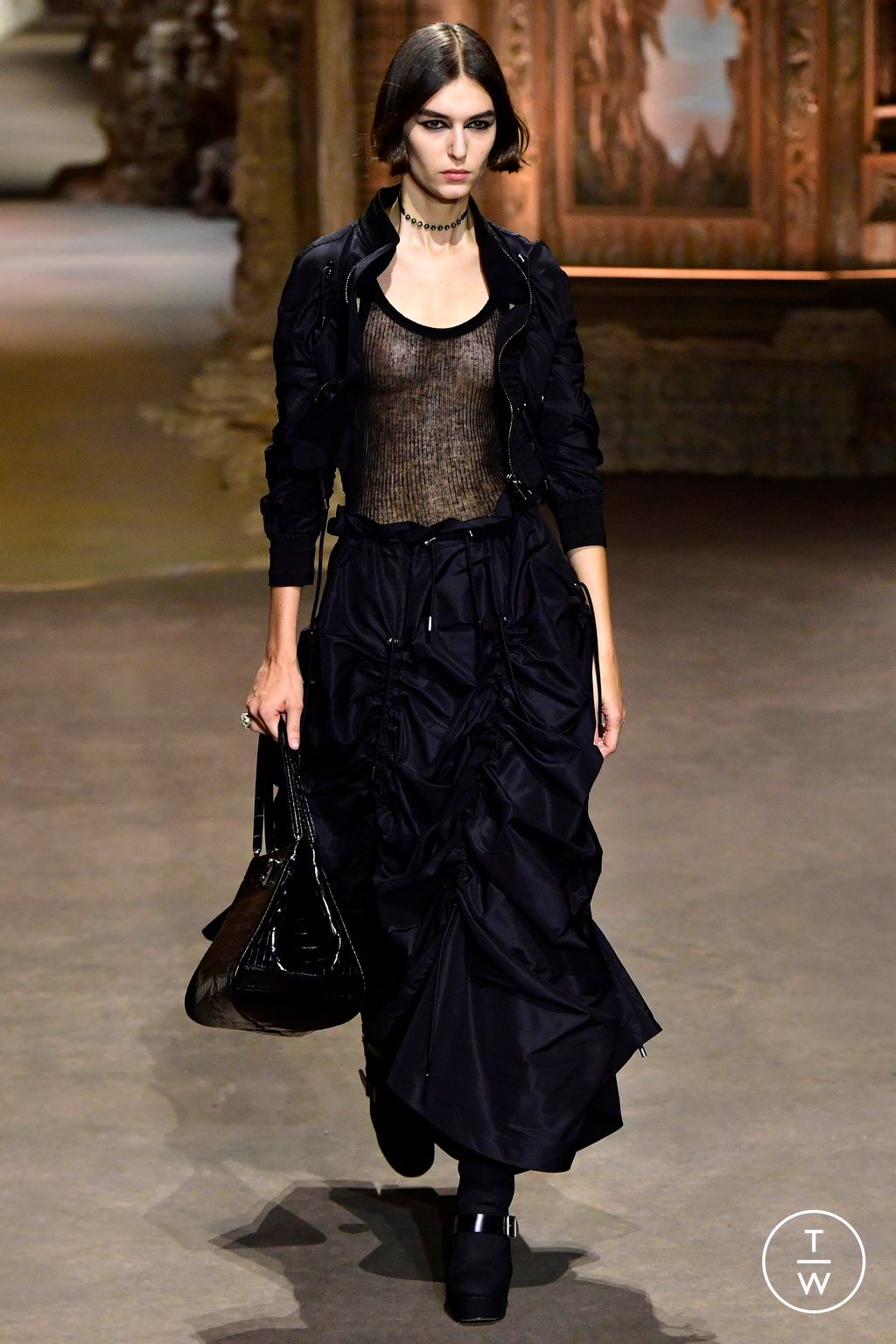 Fashion Week Paris Spring/Summer 2023 look 27 from the Christian Dior collection 女装