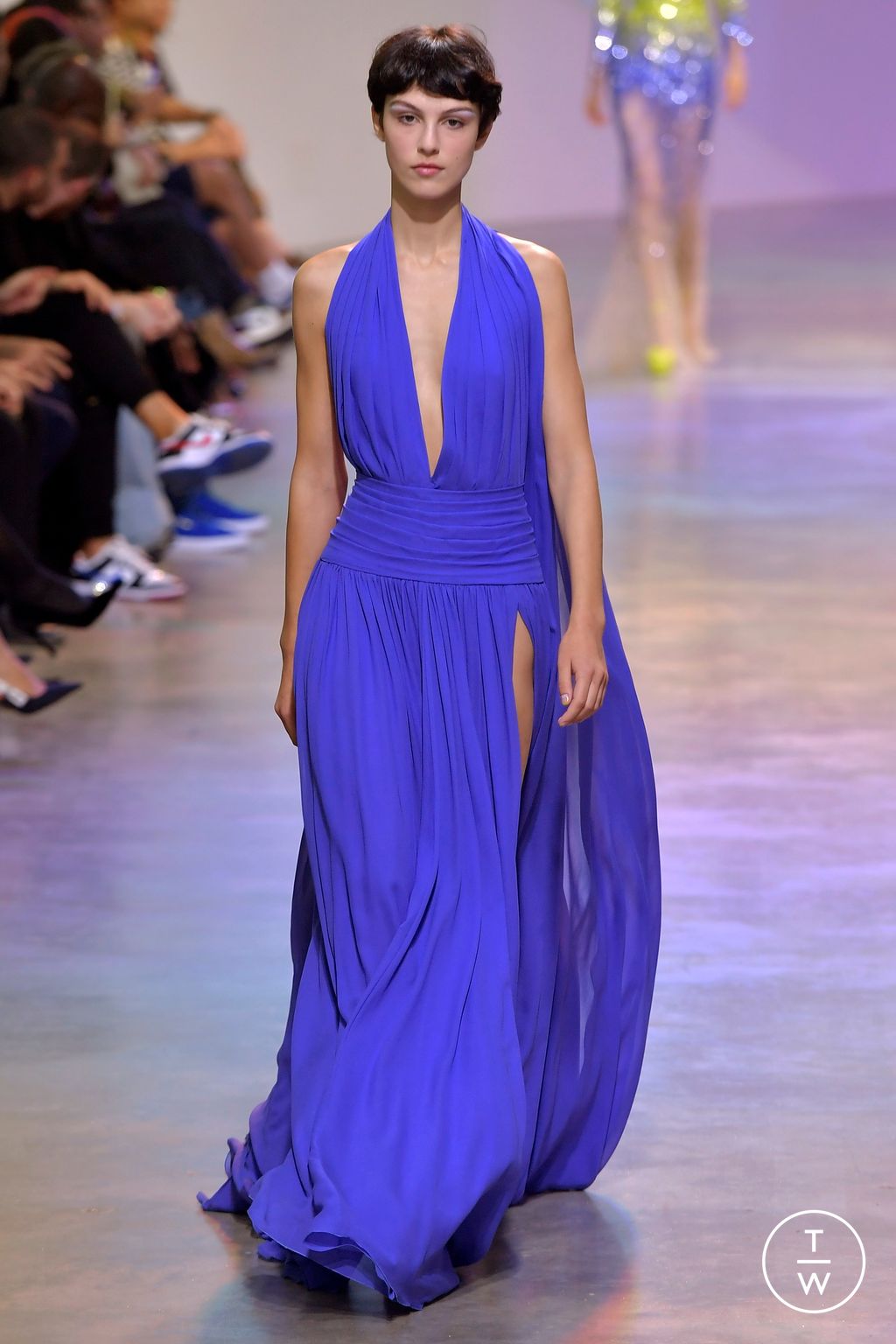 Fashion Week Paris Spring/Summer 2023 look 53 from the Elie Saab collection 女装