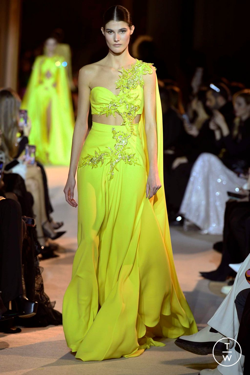 Fashion Week Paris Spring/Summer 2023 look 25 from the Zuhair Murad collection couture