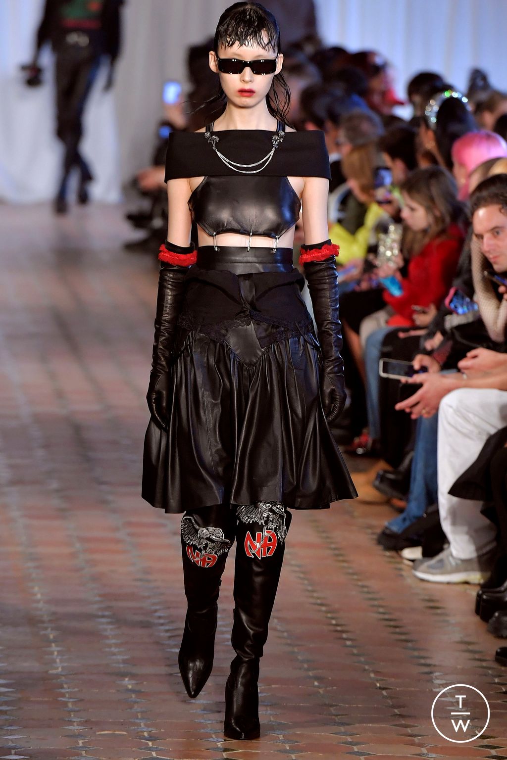 Fashion Week Paris Spring/Summer 2023 look 10 from the Enfants Riches Déprimés collection womenswear