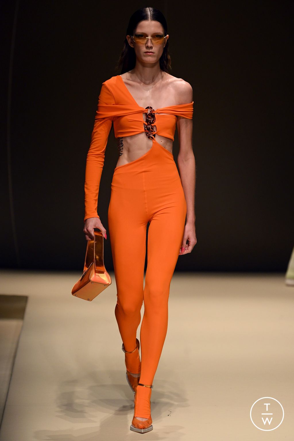 Fashion Week Milan Spring/Summer 2023 look 30 from the GCDS collection womenswear