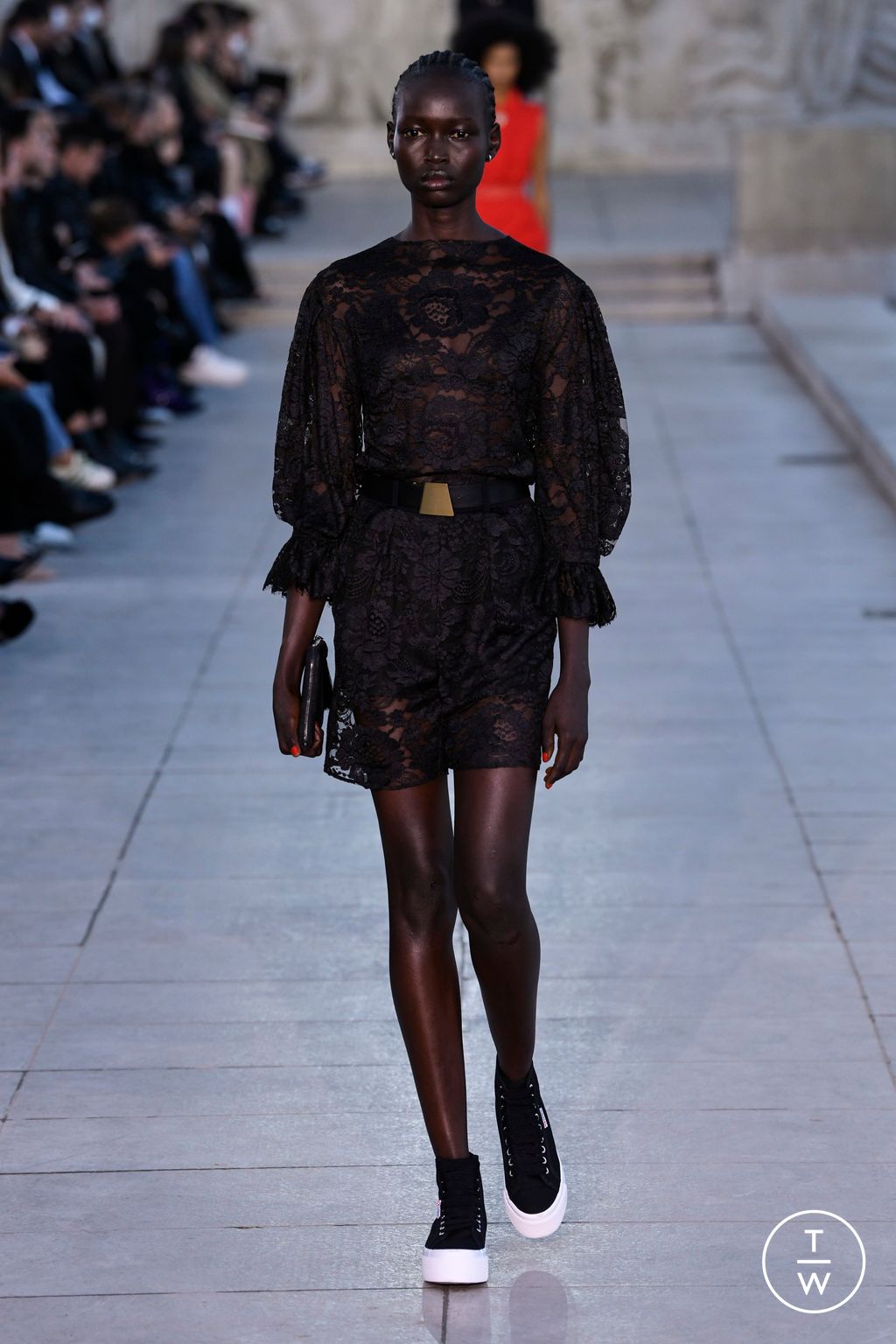 Fashion Week Paris Spring/Summer 2023 look 53 from the Akris collection womenswear