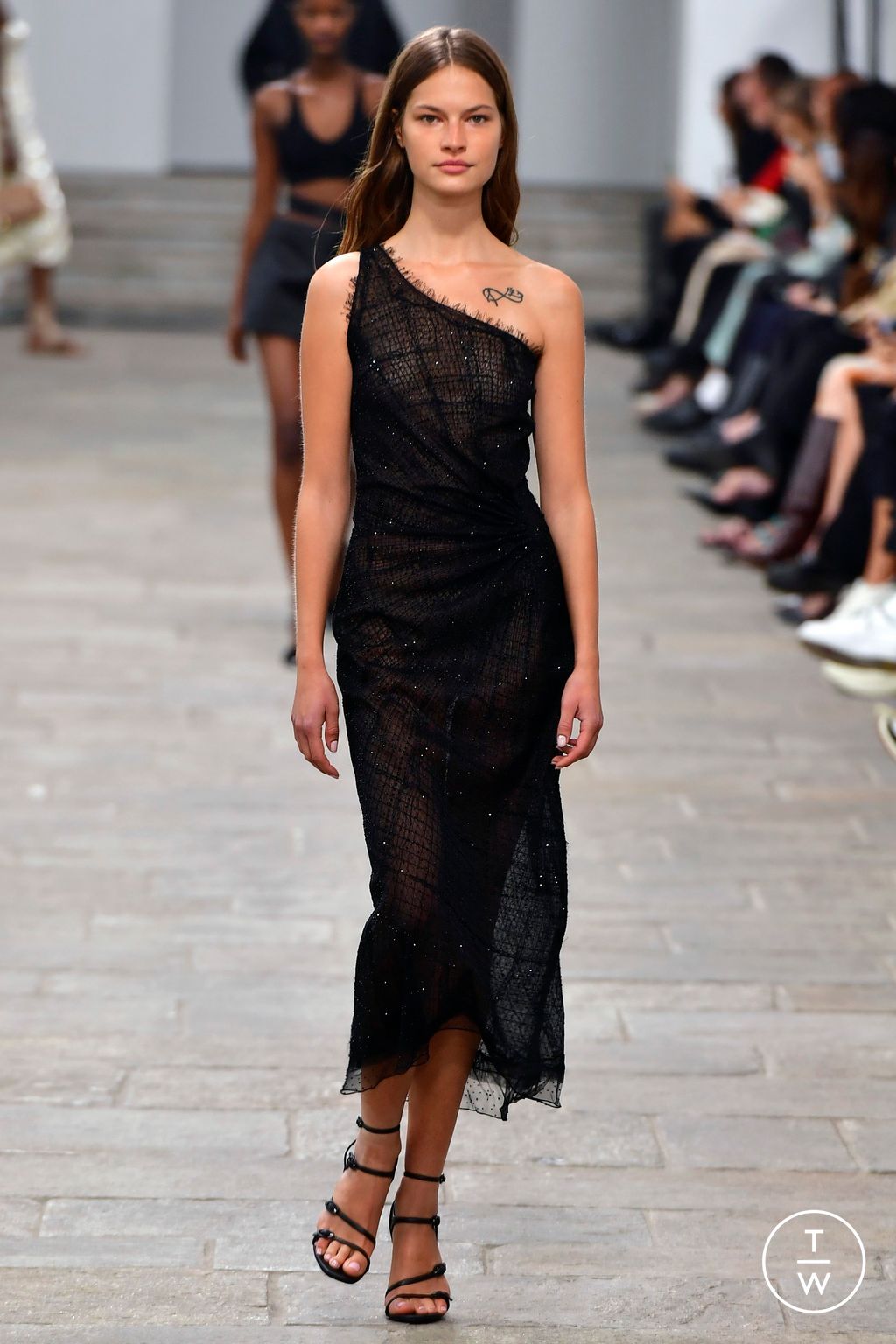 Fashion Week Milan Spring/Summer 2023 look 44 from the Ermanno Scervino collection womenswear