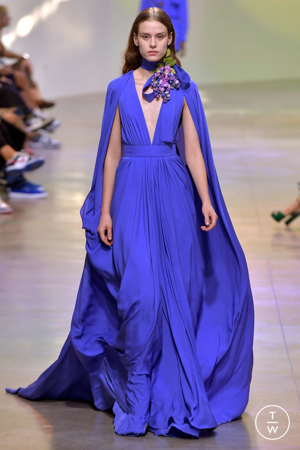 Fashion Week Paris Spring/Summer 2023 look 24 from the Elie Saab collection womenswear