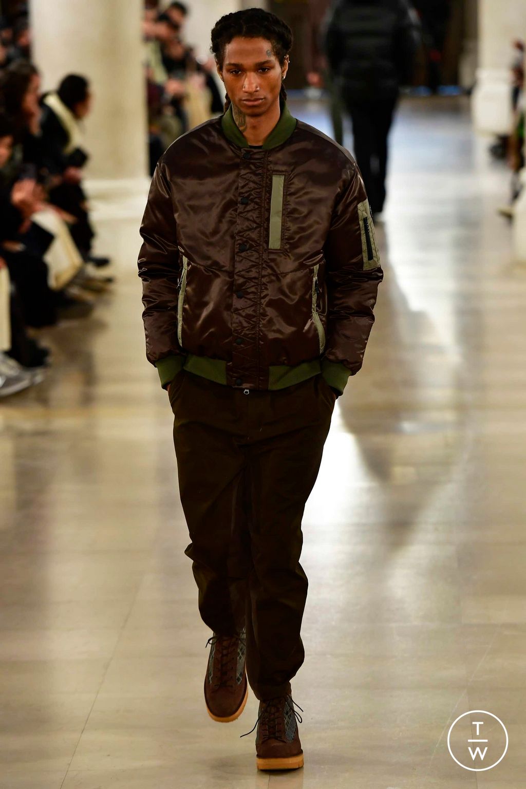 Fashion Week Paris Fall/Winter 2023 look 27 from the White Mountaineering collection menswear