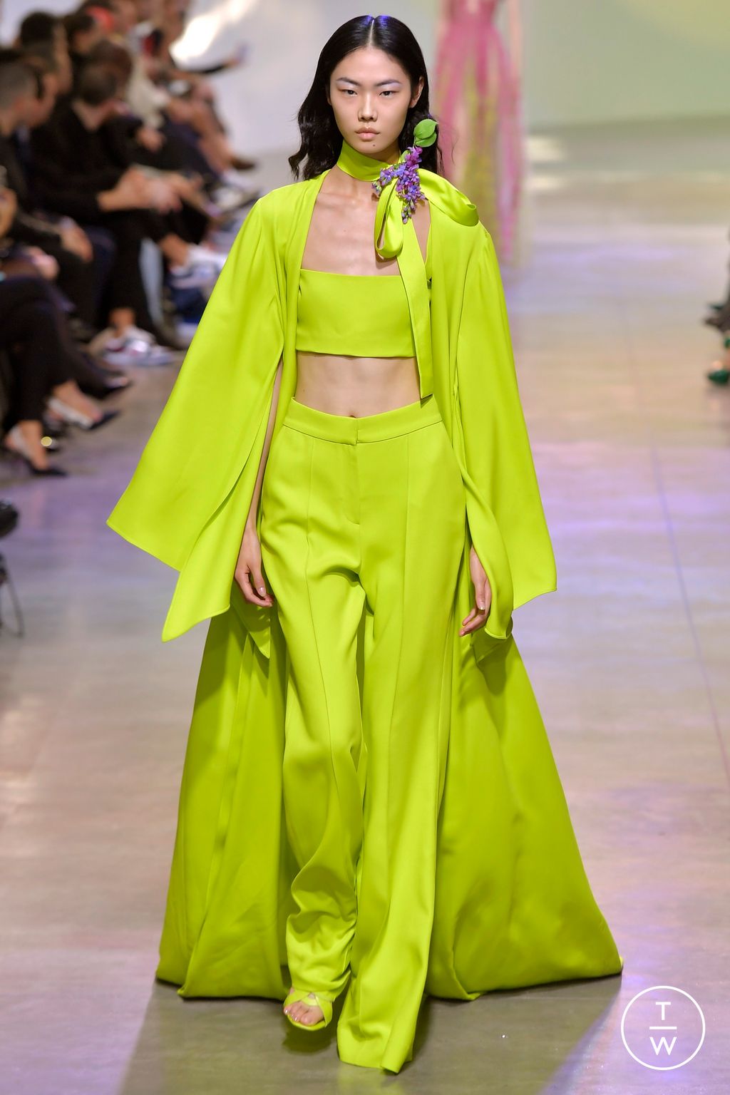 Fashion Week Paris Spring/Summer 2023 look 16 from the Elie Saab collection womenswear