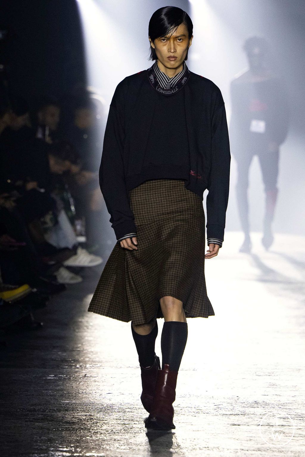 Fashion Week Milan Fall/Winter 2023 look 14 from the Jordanluca collection menswear