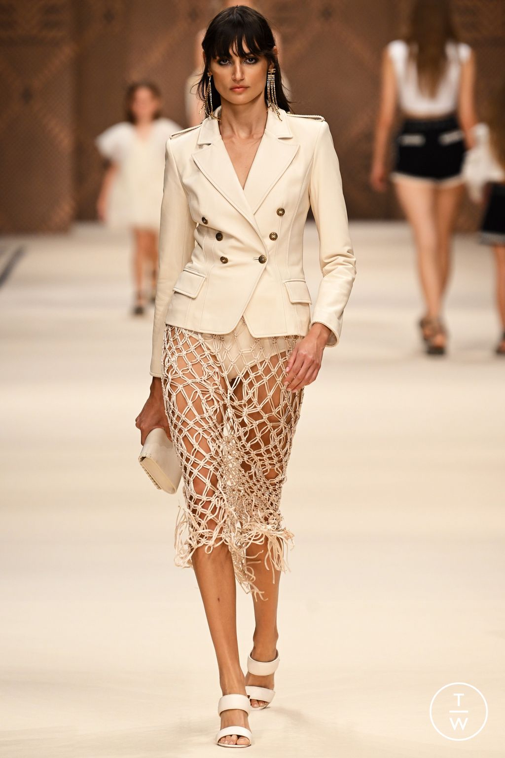Fashion Week Milan Spring/Summer 2023 look 26 from the Elisabetta Franchi collection womenswear