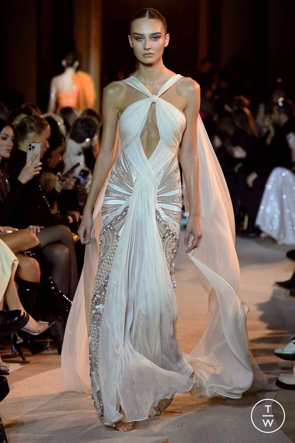 Fashion Week Paris Spring/Summer 2023 look 42 from the Zuhair Murad collection couture