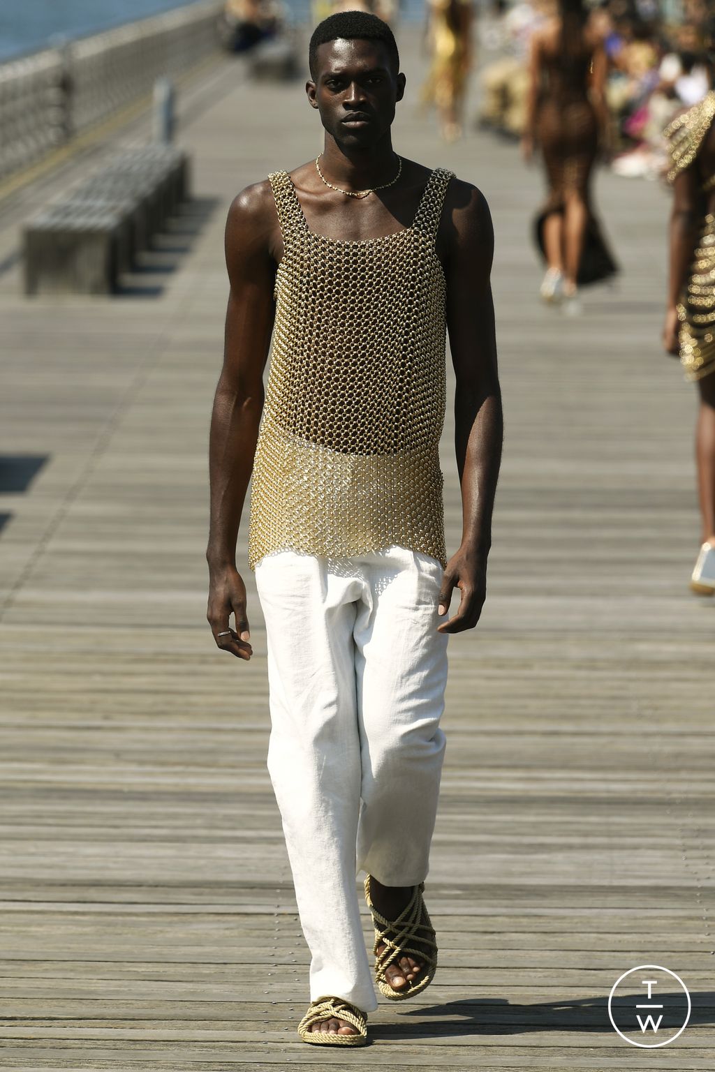 Fashion Week New York Spring/Summer 2023 look 12 from the Bronx & Banco collection womenswear