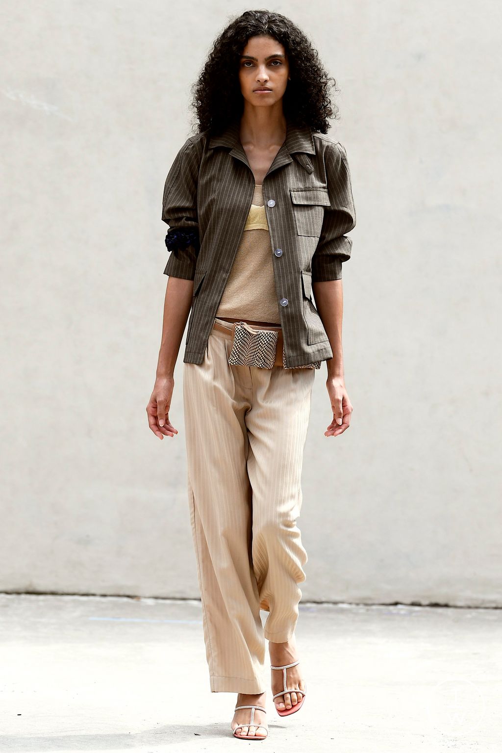 Fashion Week New York Spring/Summer 2023 look 8 de la collection Maryam Nassir Zadeh womenswear